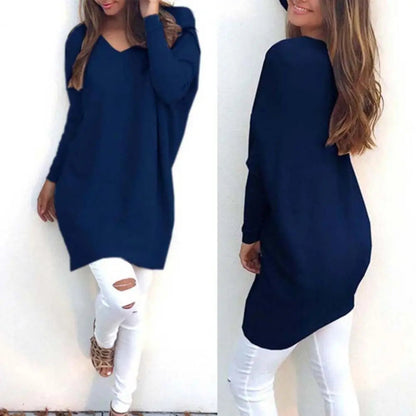 Elarova | Modischer, mittellanger Pullover für Damen
