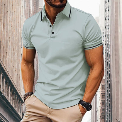 Elarova | Muskel-Fit Polo-Shirt