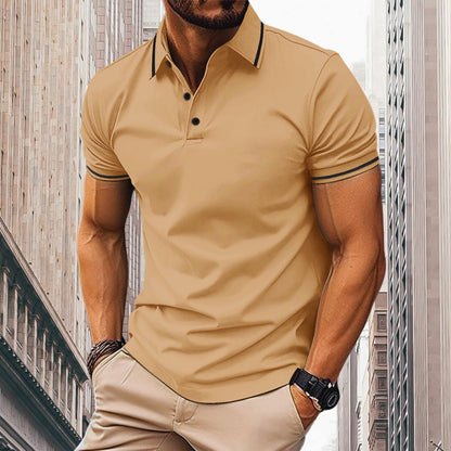 Elarova | Muskel-Fit Polo-Shirt