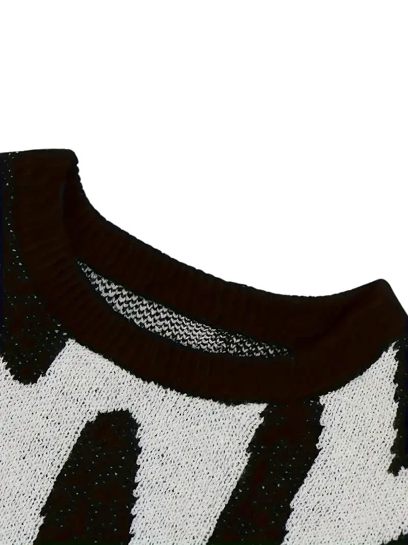 Elarova | Muster Strickpullover für Herren