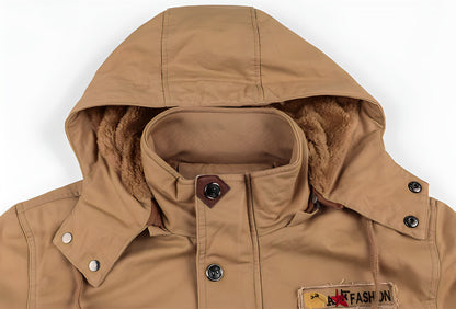 Elarova | Nachhaltige Taktische Winterjacke für Herren