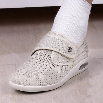 Elarova | Nanccy Plus Größe Weit Diabetiker für Geschwollene Füße Breite Schuhe