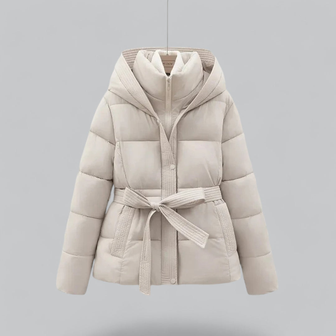 Elarova | Neue Winterjacke Parka Gürtelmantel