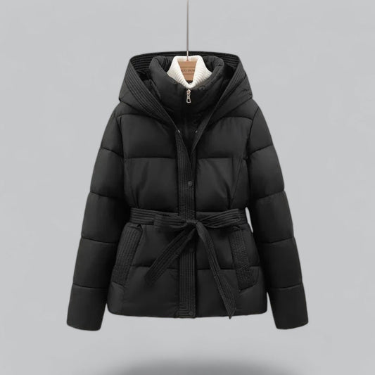 Elarova | Neue Winterjacke Parka Gürtelmantel
