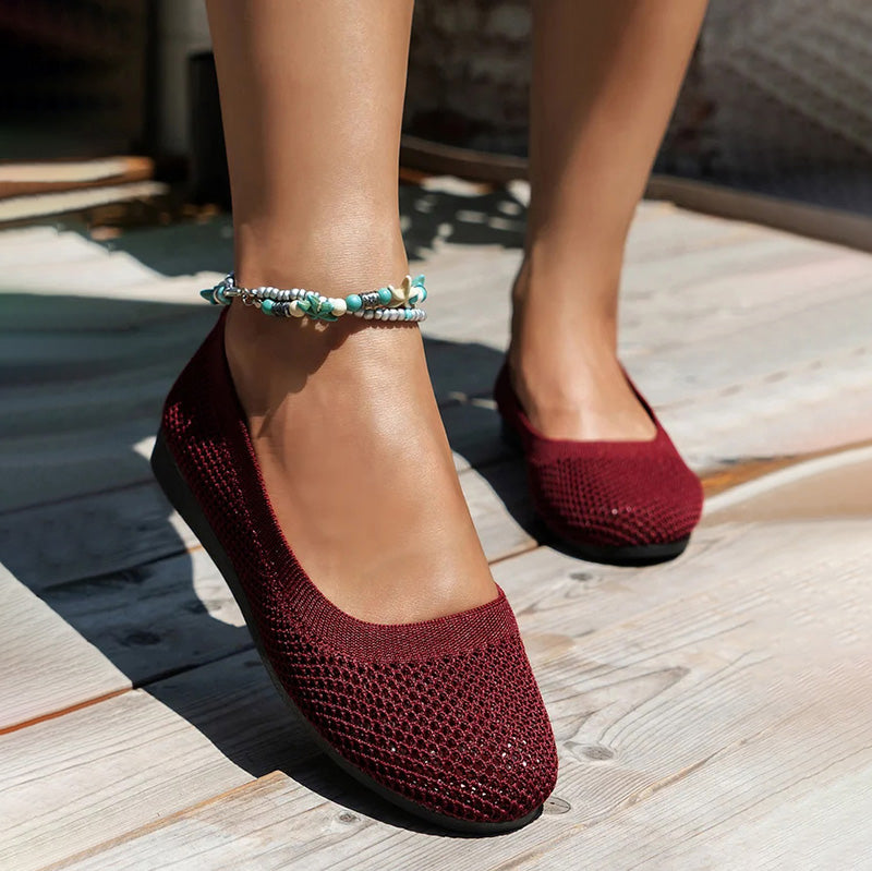 Elarova | Niedrige Bequeme Slipper Für Damen