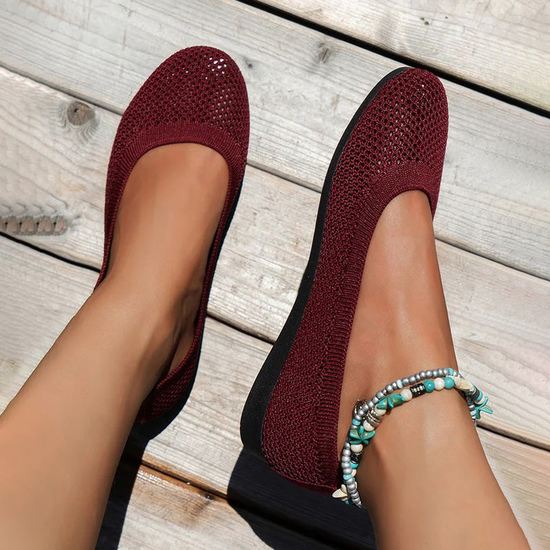 Elarova | Niedrige Bequeme Slipper Für Damen