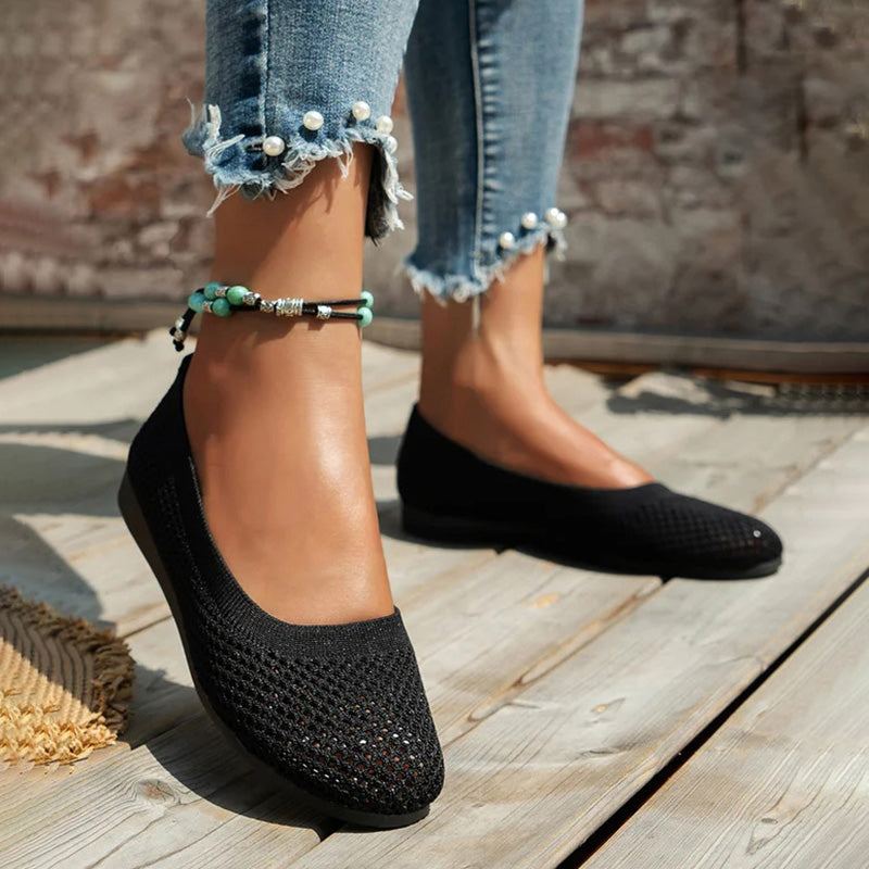 Elarova | Niedrige Bequeme Slipper Für Damen
