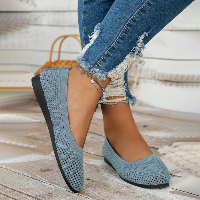 Elarova | Niedrige Bequeme Slipper Für Damen