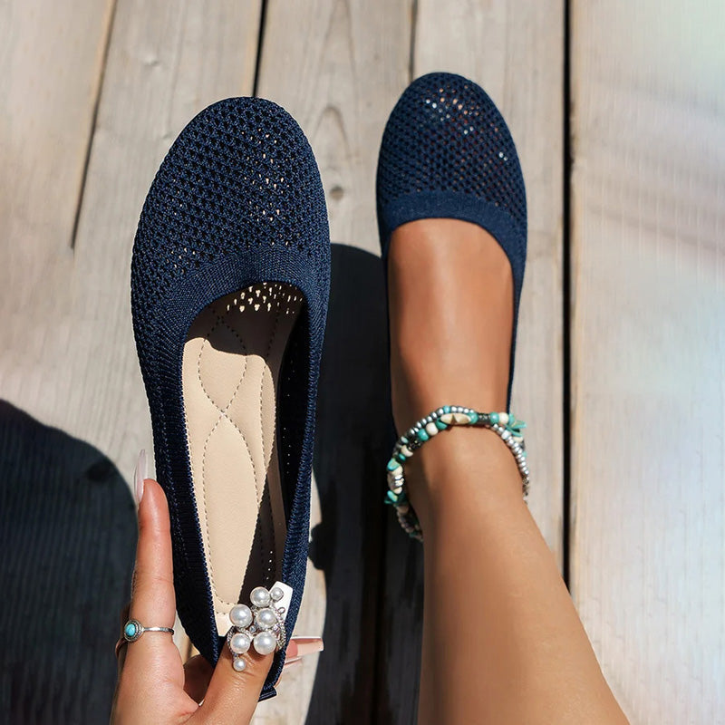 Elarova | Niedrige Bequeme Slipper Für Damen