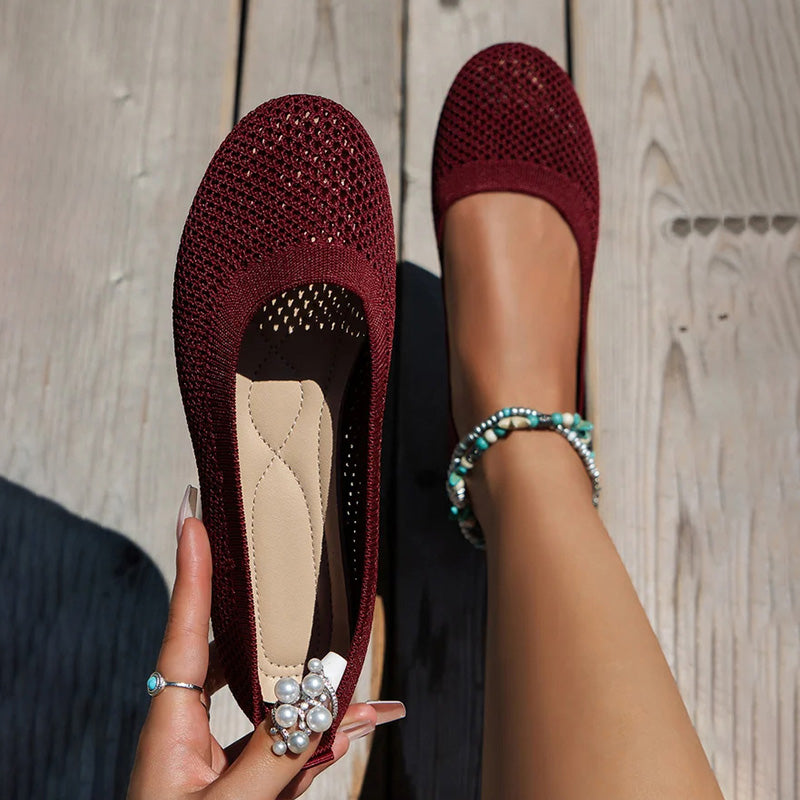 Elarova | Niedrige Bequeme Slipper Für Damen