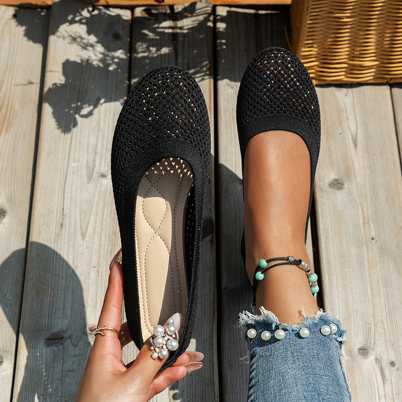 Elarova | Niedrige Bequeme Slipper Für Damen
