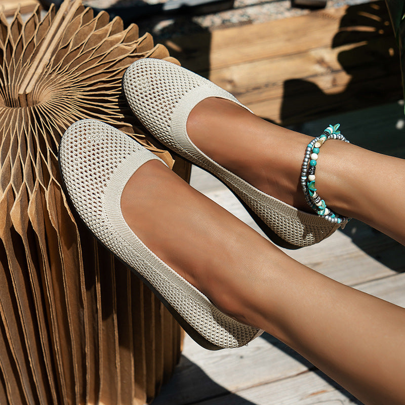 Elarova | Niedrige Bequeme Slipper Für Damen
