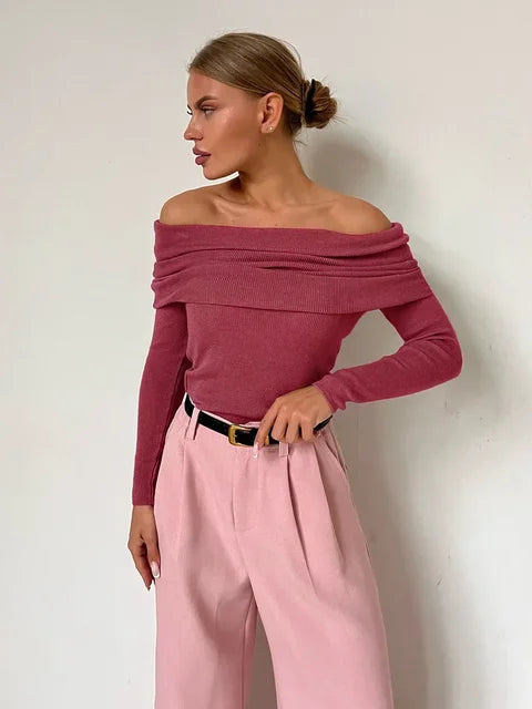 Elarova | Off Shoulder Pullover