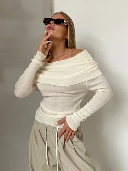 Elarova | Off Shoulder Pullover