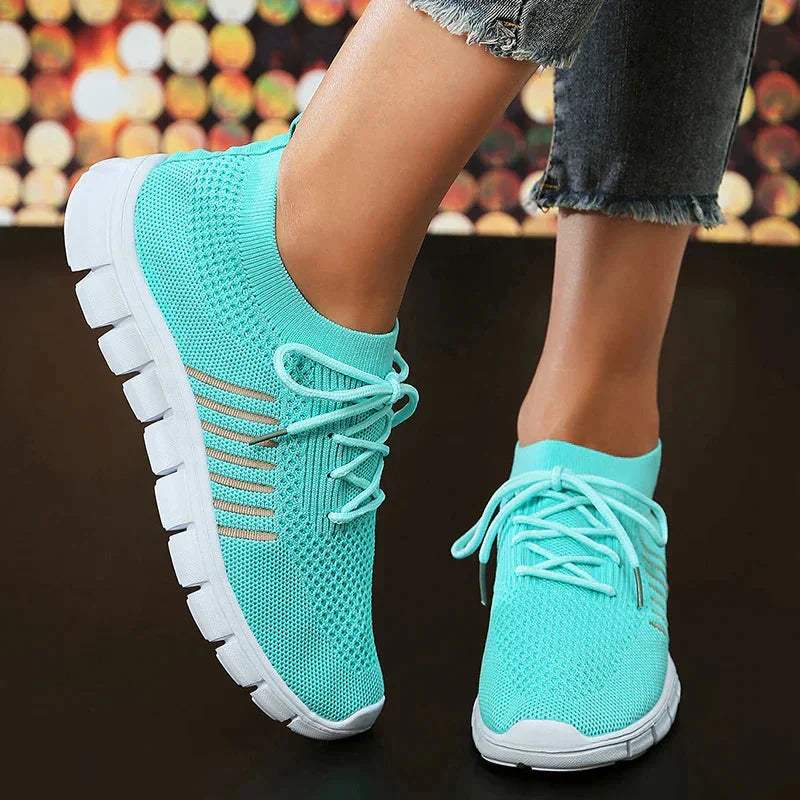 Elarova | On Sneakers Orthopädisch Walking Mesh Sneakers Damen Schuhe