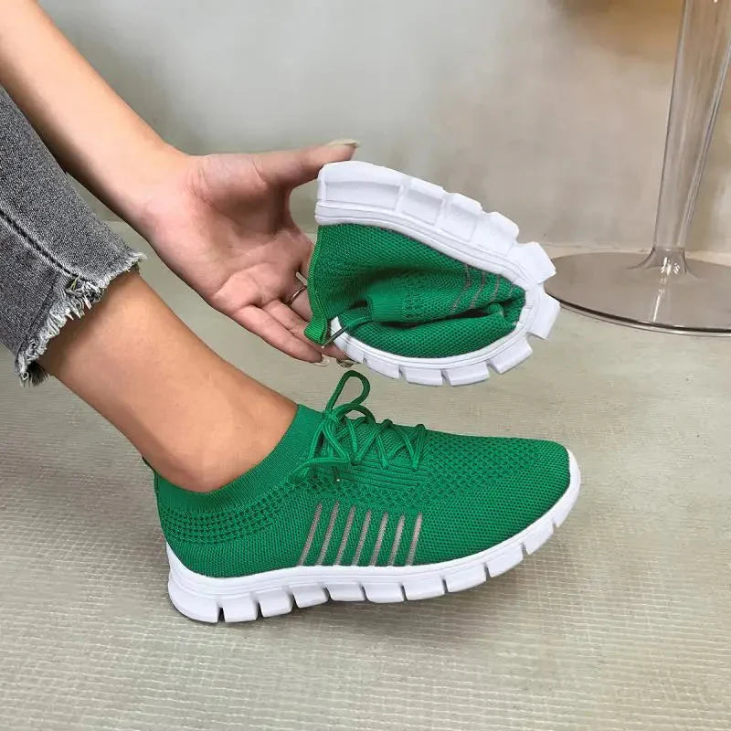 Elarova | On Sneakers Orthopädisch Walking Mesh Sneakers Damen Schuhe