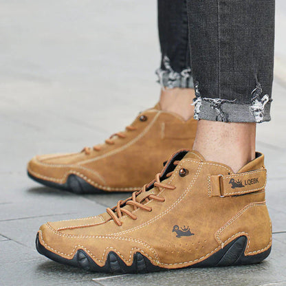 Elarova | Orthopädisch Rutschfest Wanderschuhe Herrenschuhe