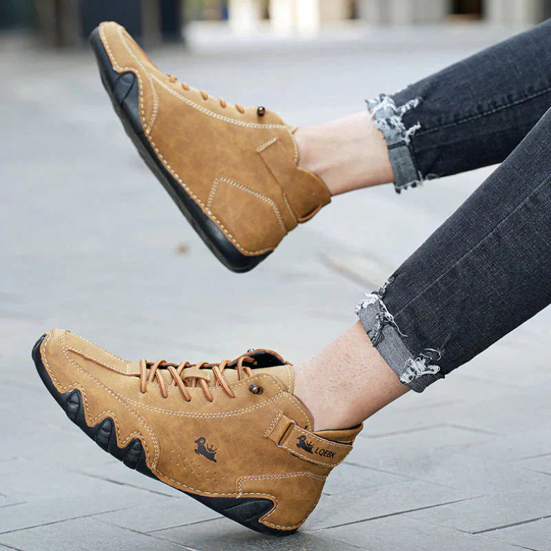 Elarova | Orthopädisch Rutschfest Wanderschuhe Herrenschuhe