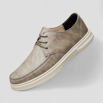 Elarova | Orthopädische Business-Casual-Schnürschuhe aus Leder für Herren