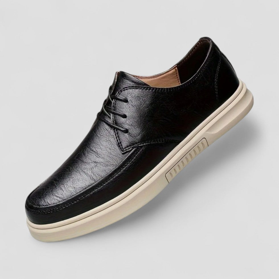 Elarova | Orthopädische Business-Casual-Schnürschuhe aus Leder für Herren