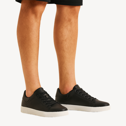 Elarova | Orthopädische Freizeit-Sneakers aus Leder für Herren
