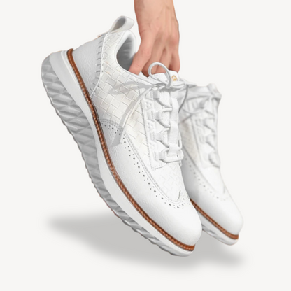 Elarova | Orthopädische Freizeit-Sneakers aus Leder für Herren