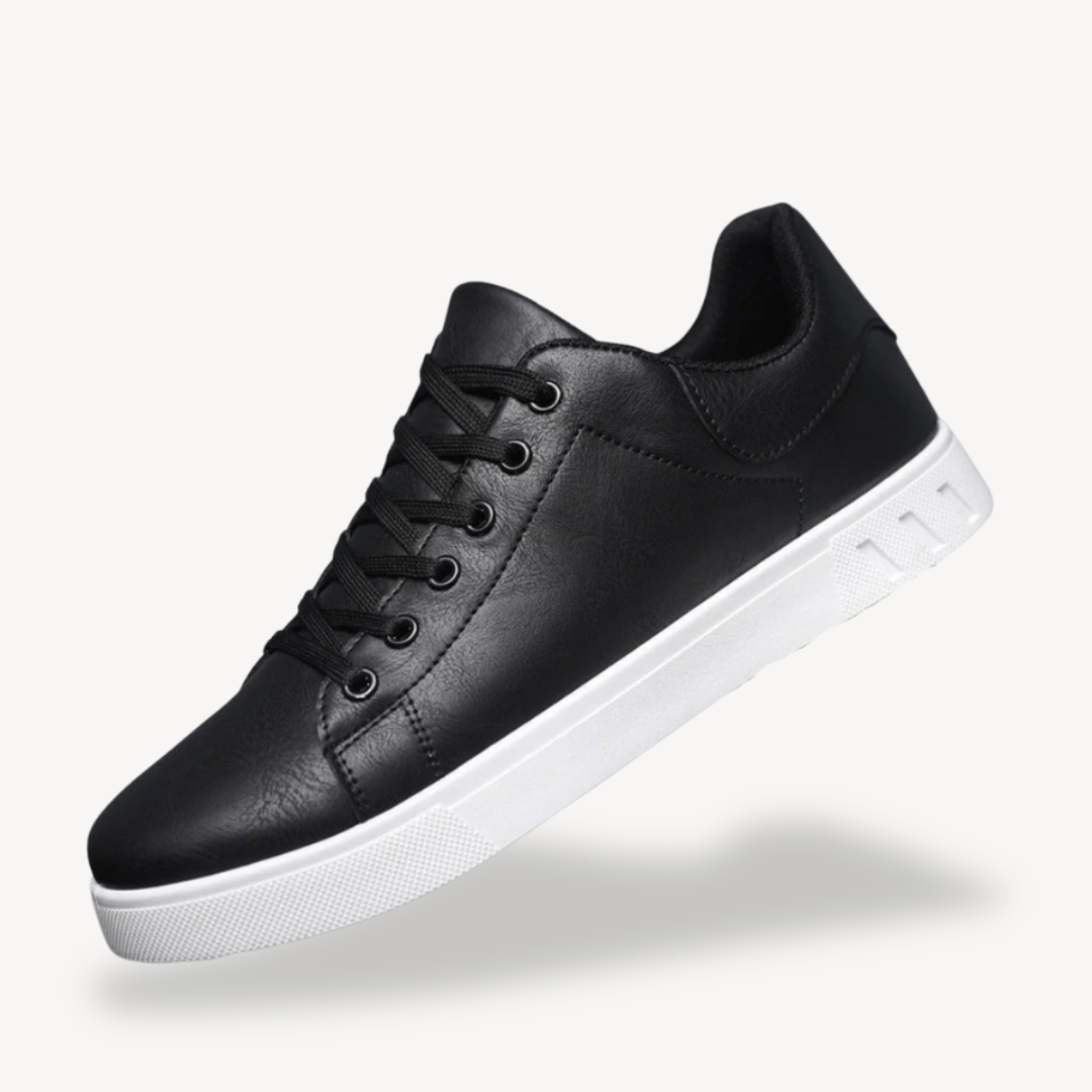 Elarova | Orthopädische Freizeit-Sneakers aus Leder für Herren