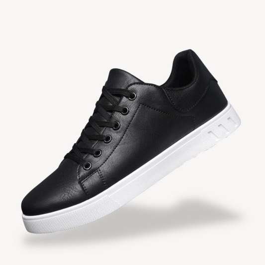 Elarova | Orthopädische Freizeit-Sneakers aus Leder für Herren