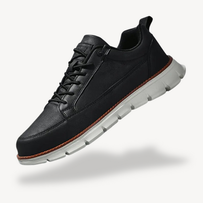 Elarova | Orthopädische Freizeit-Sneakers aus Leder für Herren