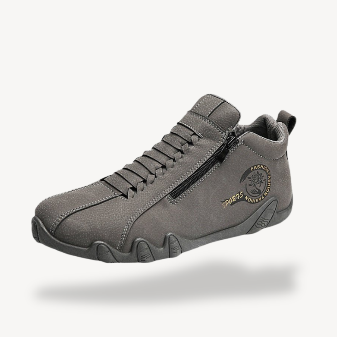 Elarova | Orthopädische Herren Freizeit-Winterschuhe aus Leder