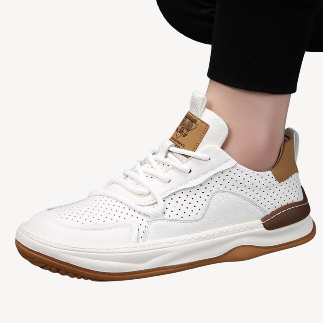 Elarova | Orthopädische Herren-Sneakers aus Leder