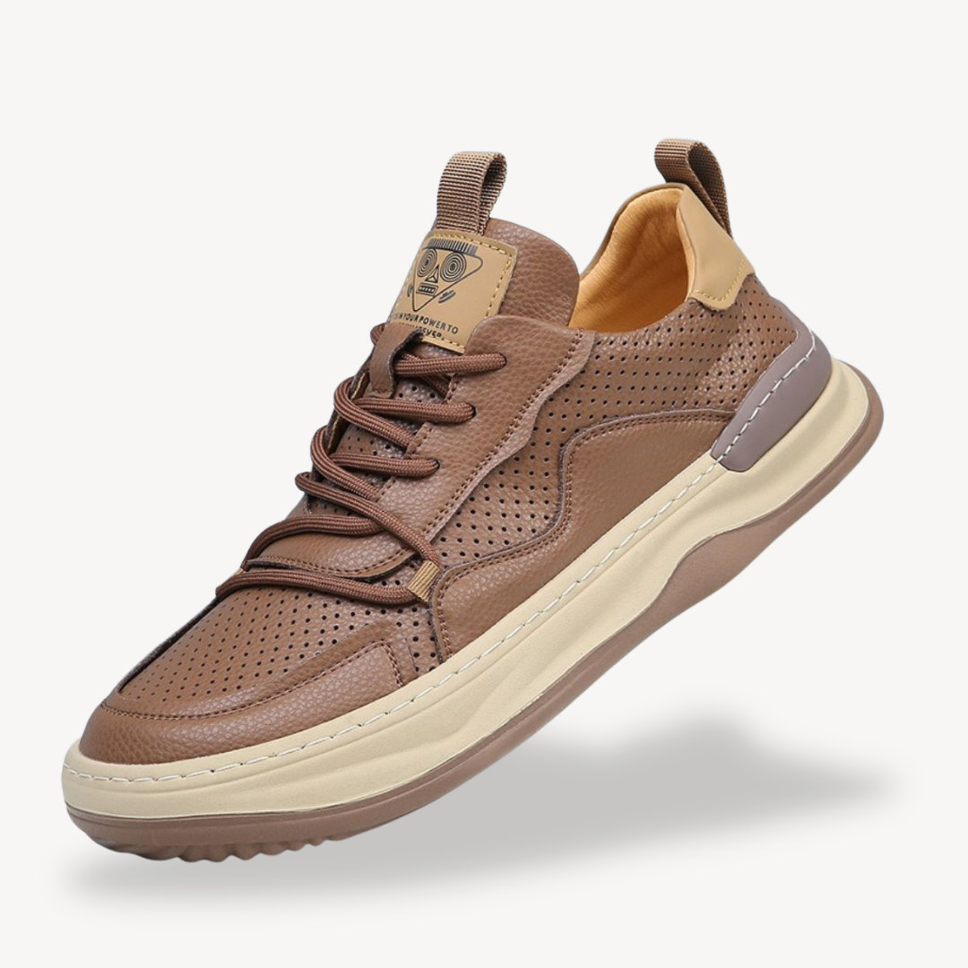 Elarova | Orthopädische Herren-Sneakers aus Leder