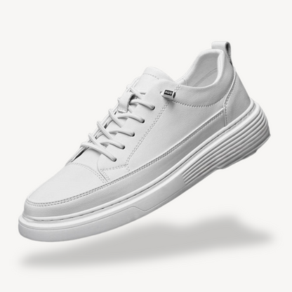 Elarova | Orthopädische Herren-Sneakers mit Luftpolster aus Leder