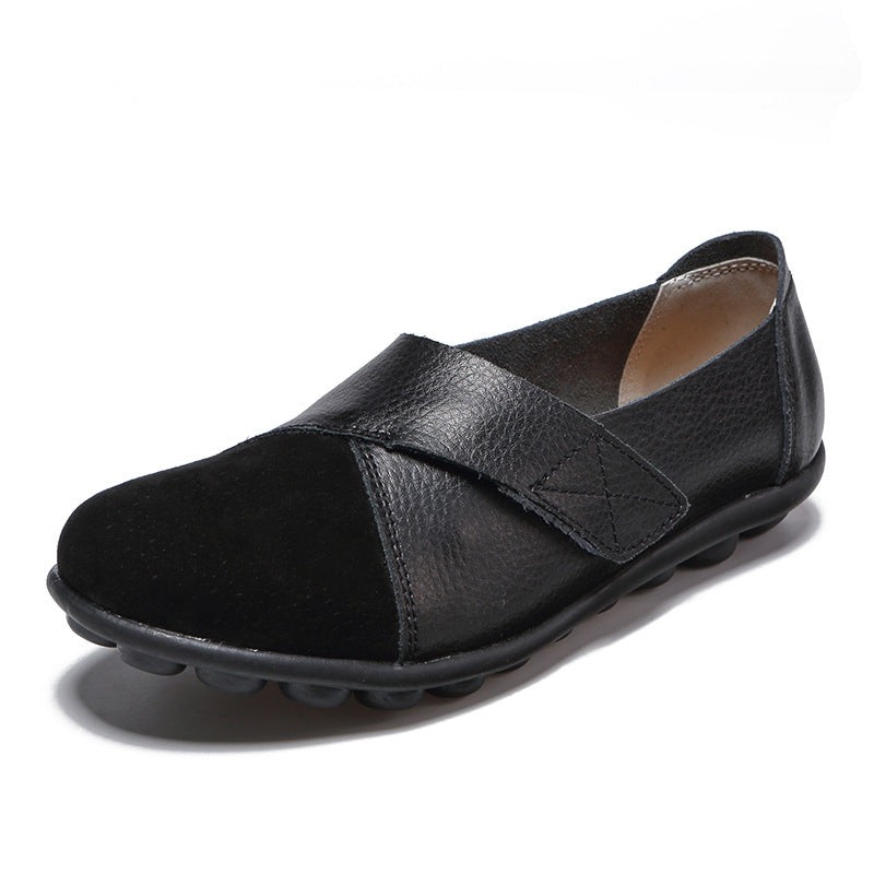 Elarova | Orthopädische Leder Slip-On Loafer für Damen