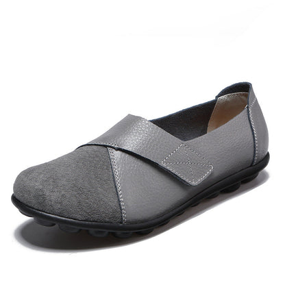 Elarova | Orthopädische Leder Slip-On Loafer für Damen