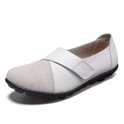Elarova | Orthopädische Leder Slip-On Loafer für Damen