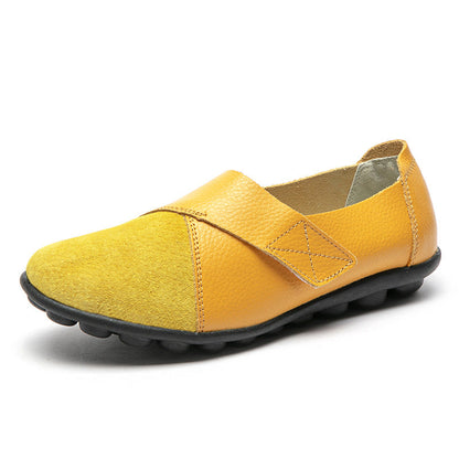 Elarova | Orthopädische Leder Slip-On Loafer für Damen