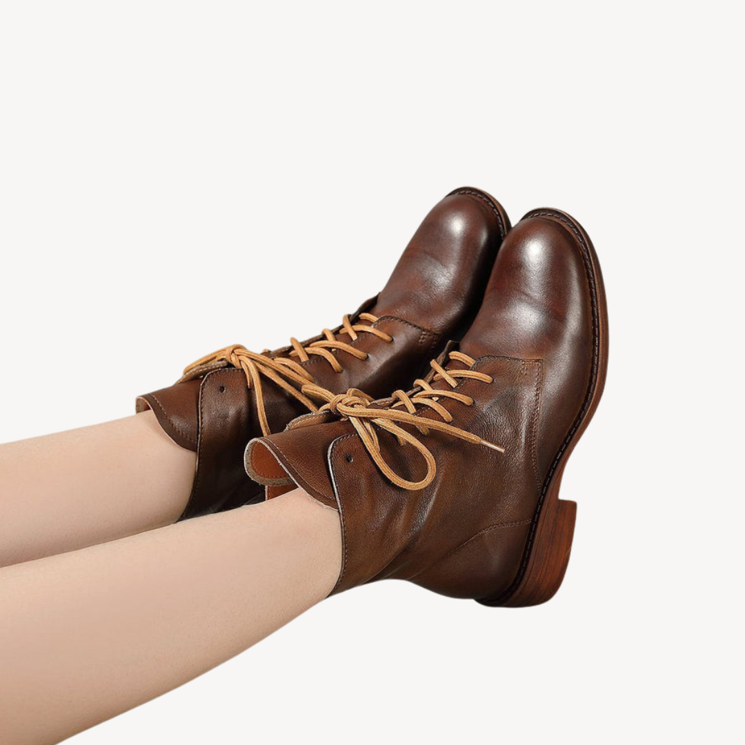 Elarova | Orthopädische Lederstiefel für Damen