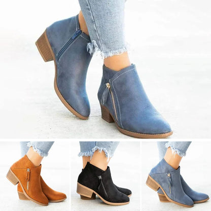 Elarova | Orthopädische Lederstiefel für Frauen