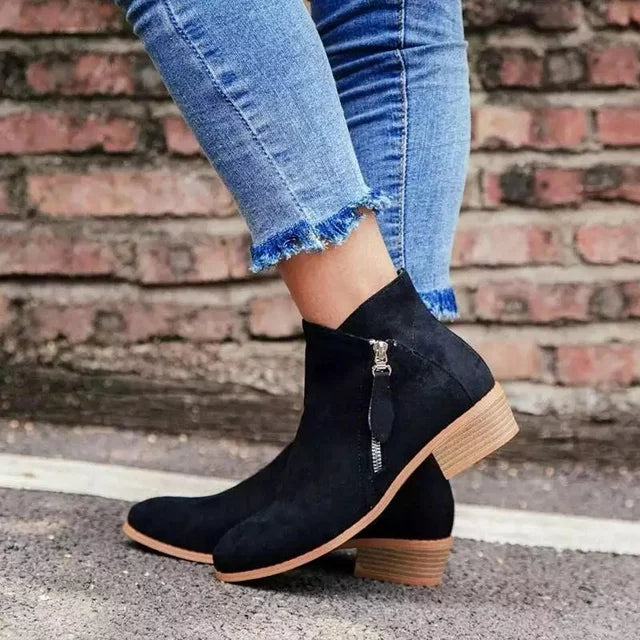 Elarova | Orthopädische Lederstiefel für Frauen