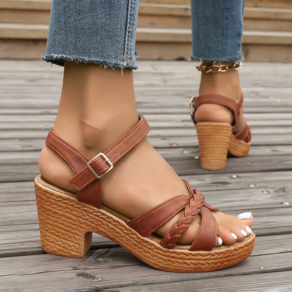 Elarova | Orthopädische Mittelhohe Sandalen