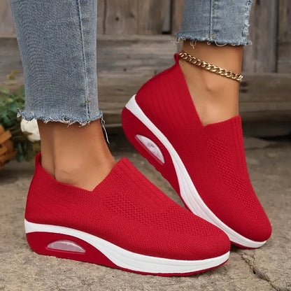 Elarova | Orthopädische Rutschfeste, Atmungsaktive Luftpolsterschuhe für Damen