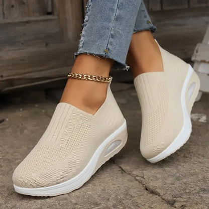 Elarova | Orthopädische Rutschfeste, Atmungsaktive Luftpolsterschuhe für Damen