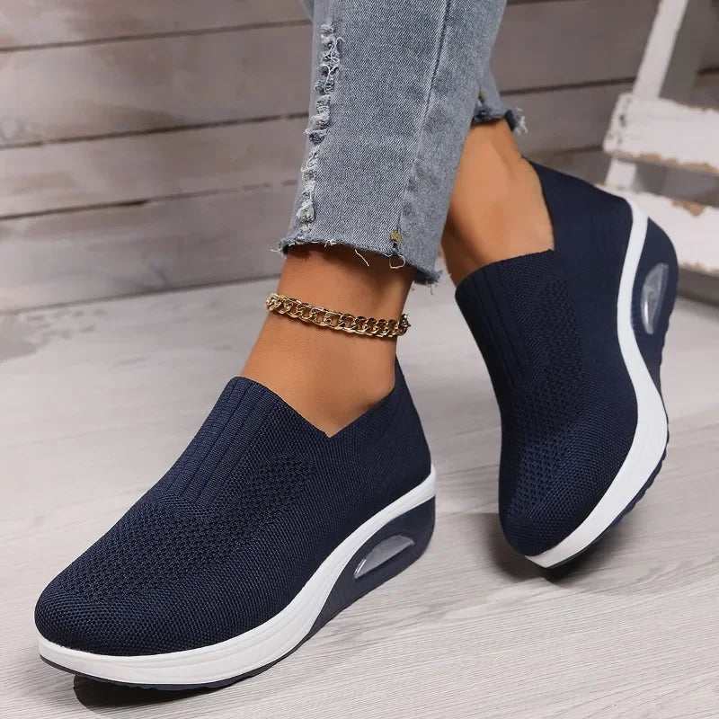 Elarova | Orthopädische Rutschfeste, Atmungsaktive Luftpolsterschuhe für Damen