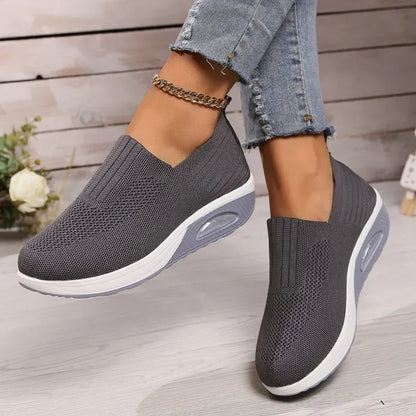 Elarova | Orthopädische Rutschfeste, Atmungsaktive Luftpolsterschuhe für Damen