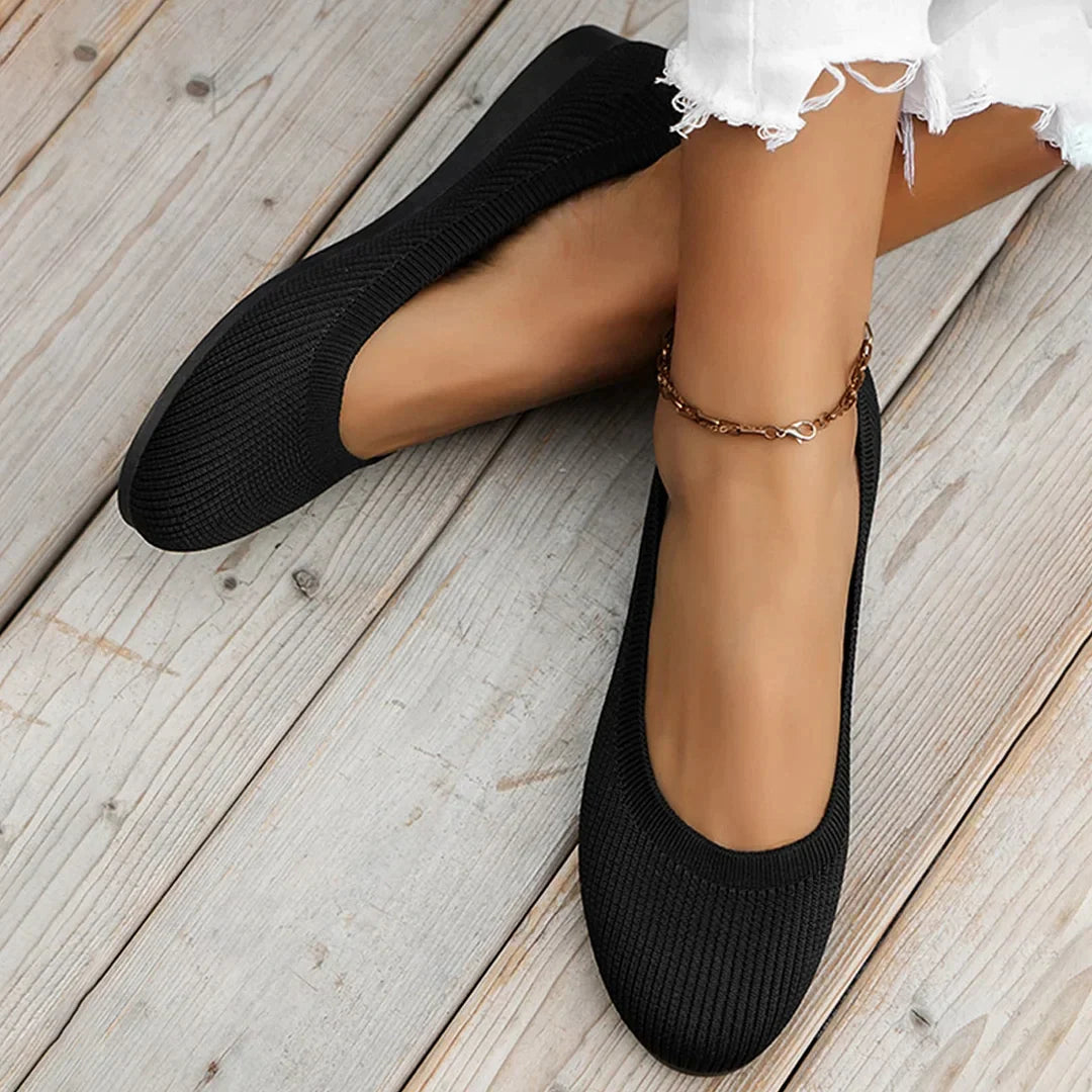 Elarova | Orthopädische Sandalen | Flache Loafers | Schuhe damen bequem