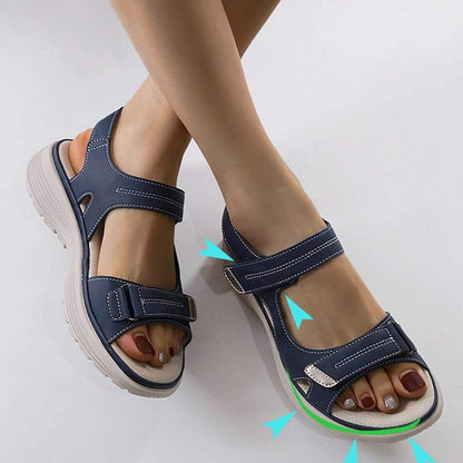 Elarova | Orthopädische Sandalen für Damen – verstellbare Riemen für optimalen Komfort