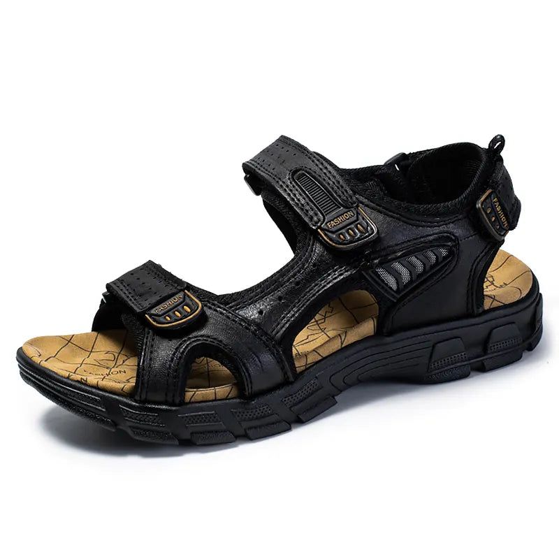 Elarova | Orthopädische Sandalen für Männer | Mit Riemen