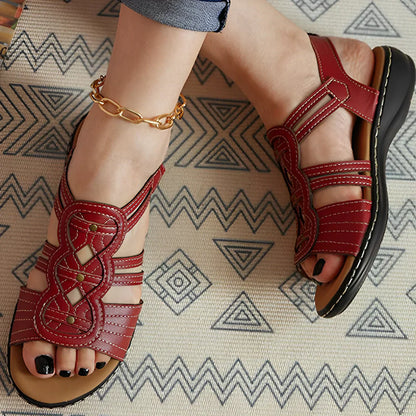 Elarova | Orthopädische Sandalen mit Fußgewölbeunterstützung