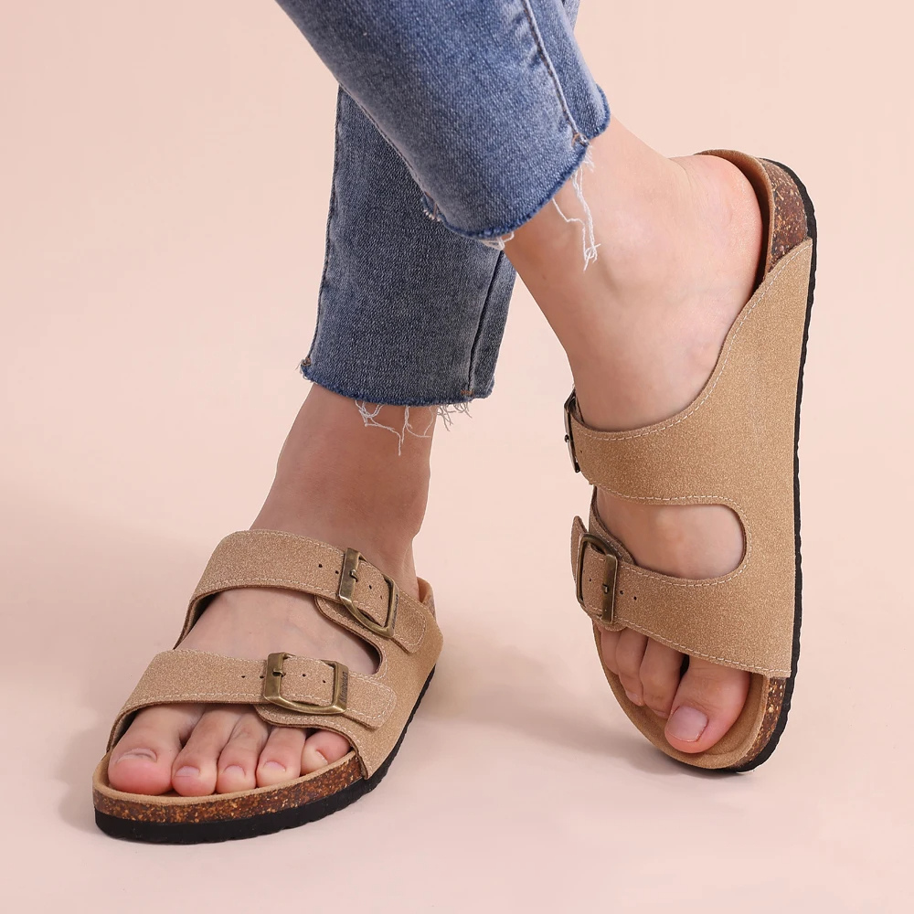Elarova | Orthopädische Sandalen mit Kork-Fußbett